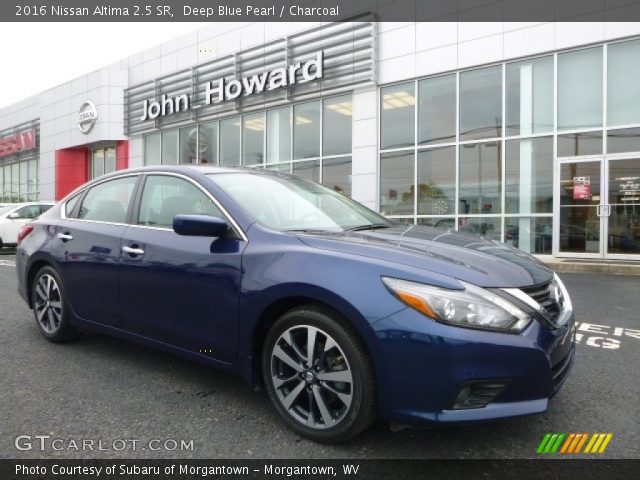 2016 Nissan Altima 2.5 SR in Deep Blue Pearl