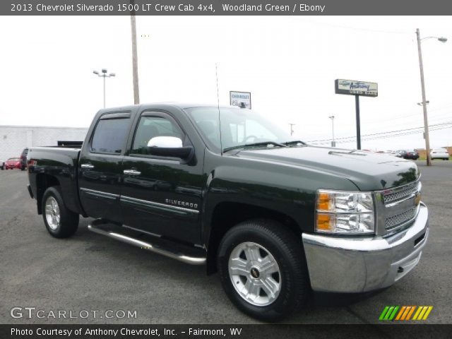 2013 Chevrolet Silverado 1500 LT Crew Cab 4x4 in Woodland Green