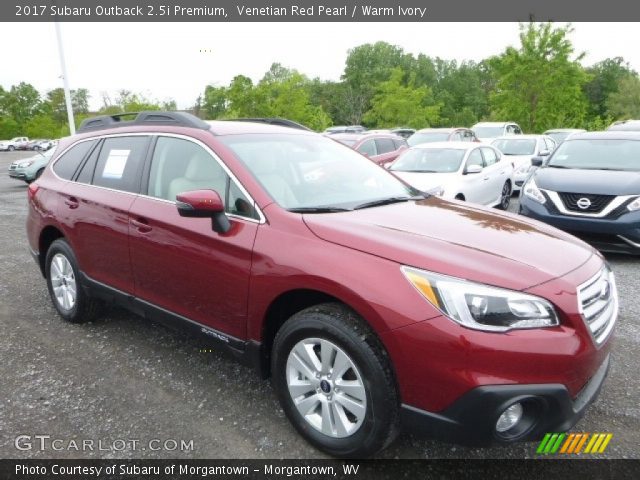 2017 Subaru Outback 2.5i Premium in Venetian Red Pearl