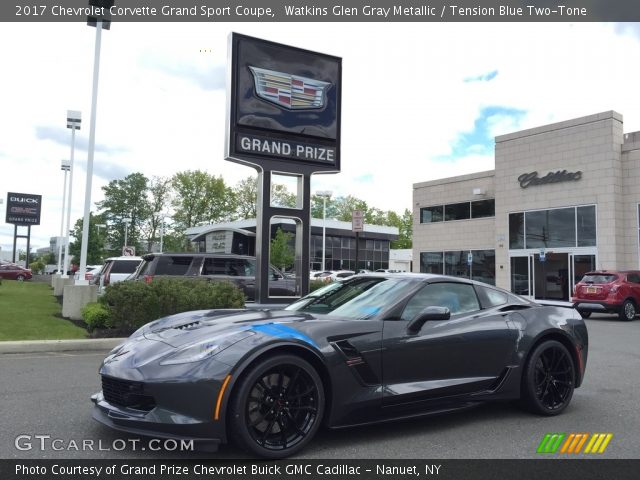 2017 Chevrolet Corvette Grand Sport Coupe in Watkins Glen Gray Metallic