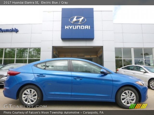 2017 Hyundai Elantra SE in Electric Blue