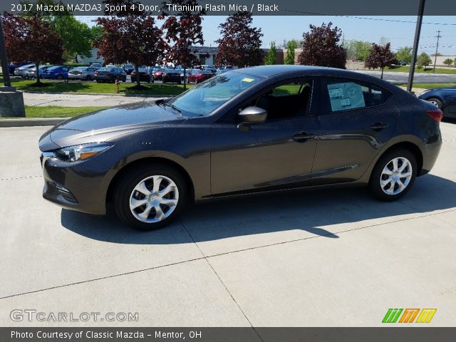 2017 Mazda MAZDA3 Sport 4 Door in Titanium Flash Mica
