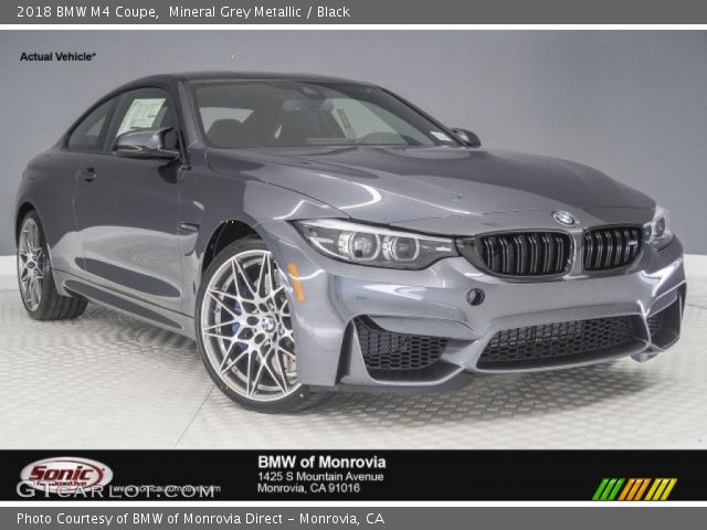2018 BMW M4 Coupe in Mineral Grey Metallic