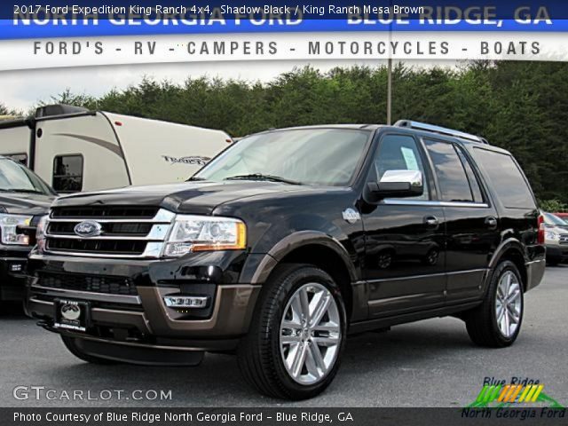 2017 Ford Expedition King Ranch 4x4 in Shadow Black