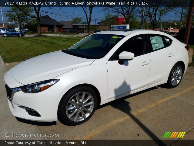 2017 Mazda MAZDA3 Grand Touring 4 Door in Snowflake White Pearl Mica