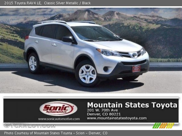 2015 Toyota RAV4 LE in Classic Silver Metallic