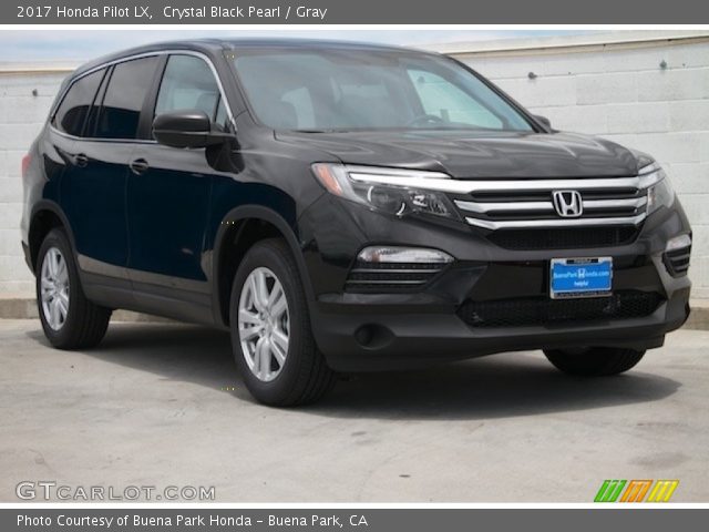 2017 Honda Pilot LX in Crystal Black Pearl