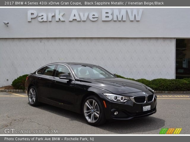 2017 BMW 4 Series 430i xDrive Gran Coupe in Black Sapphire Metallic