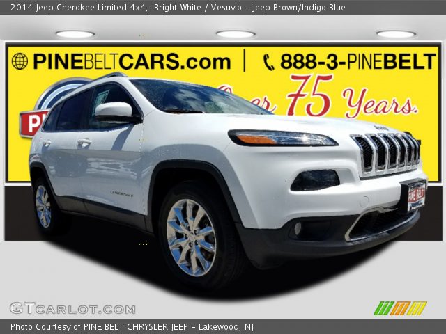2014 Jeep Cherokee Limited 4x4 in Bright White
