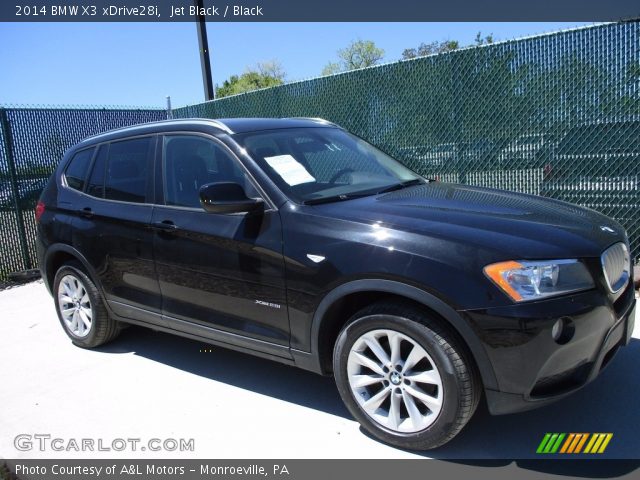 2014 BMW X3 xDrive28i in Jet Black