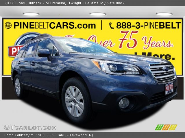 2017 Subaru Outback 2.5i Premium in Twilight Blue Metallic