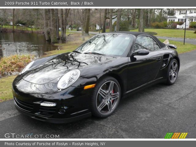 2009 Porsche 911 Turbo Cabriolet in Black