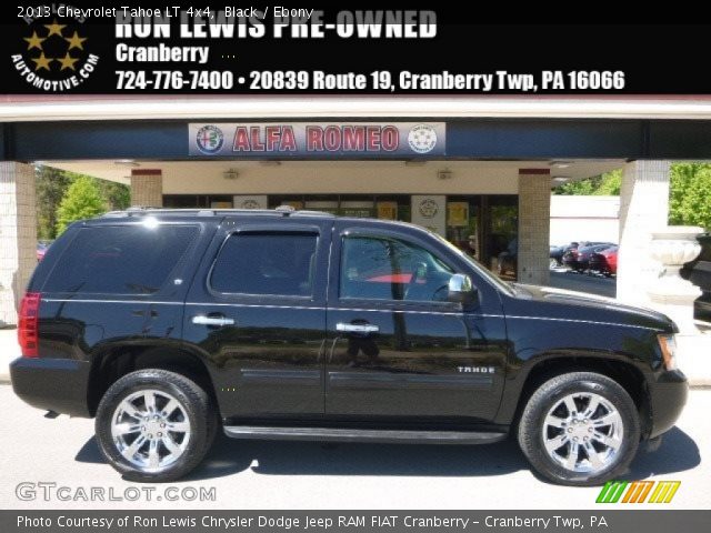 2013 Chevrolet Tahoe LT 4x4 in Black
