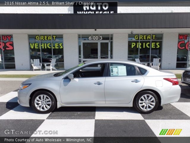 2016 Nissan Altima 2.5 S in Brilliant Silver