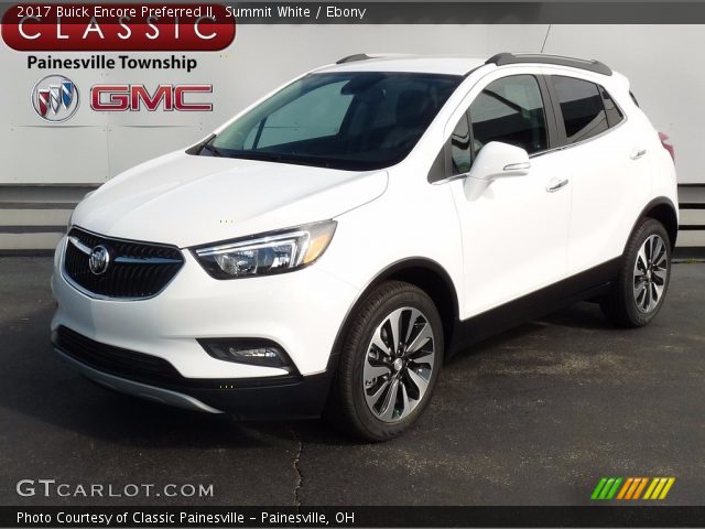 2017 Buick Encore Preferred II in Summit White