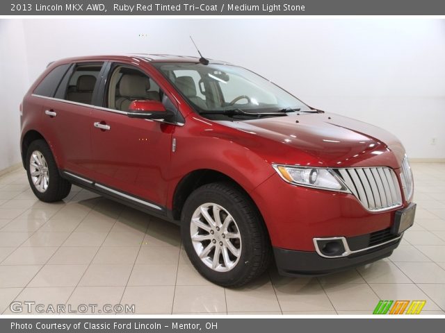 2013 Lincoln MKX AWD in Ruby Red Tinted Tri-Coat