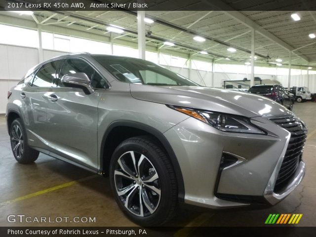 2017 Lexus RX 450h AWD in Atomic Silver
