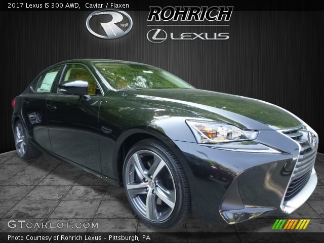 2017 Lexus IS 300 AWD in Caviar