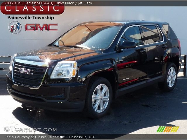 2017 GMC Terrain SLE AWD in Onyx Black