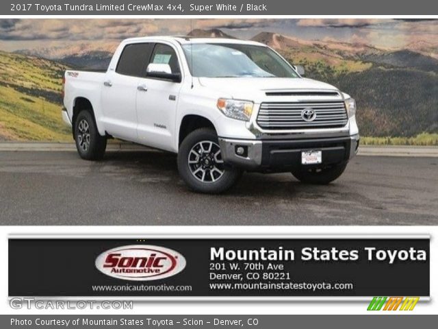 2017 Toyota Tundra Limited CrewMax 4x4 in Super White