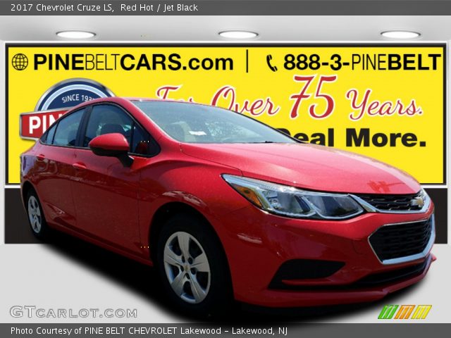 2017 Chevrolet Cruze LS in Red Hot