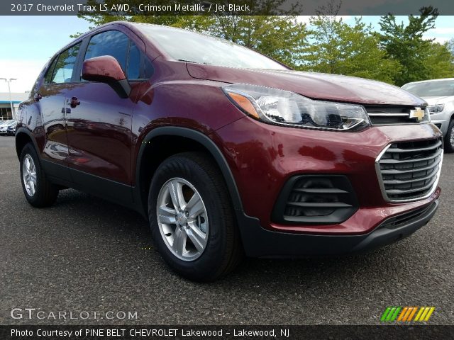 2017 Chevrolet Trax LS AWD in Crimson Metallic