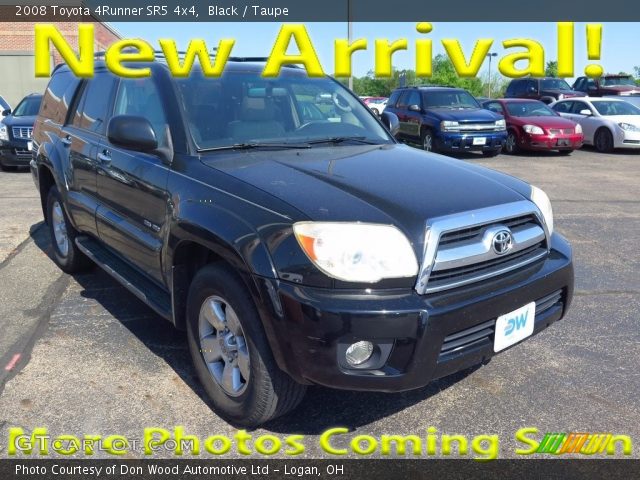2008 Toyota 4Runner SR5 4x4 in Black