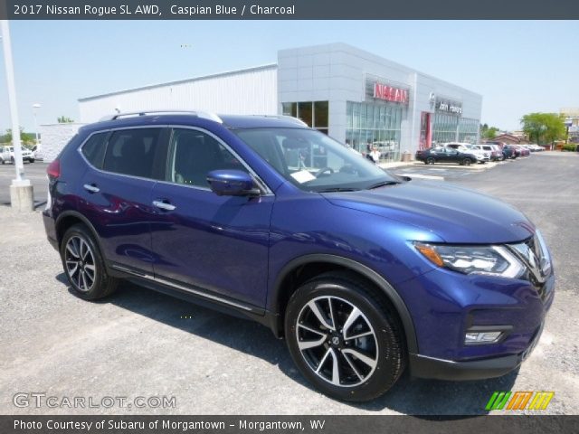 2017 Nissan Rogue SL AWD in Caspian Blue