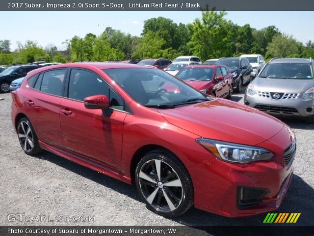 2017 Subaru Impreza 2.0i Sport 5-Door in Lithium Red Pearl