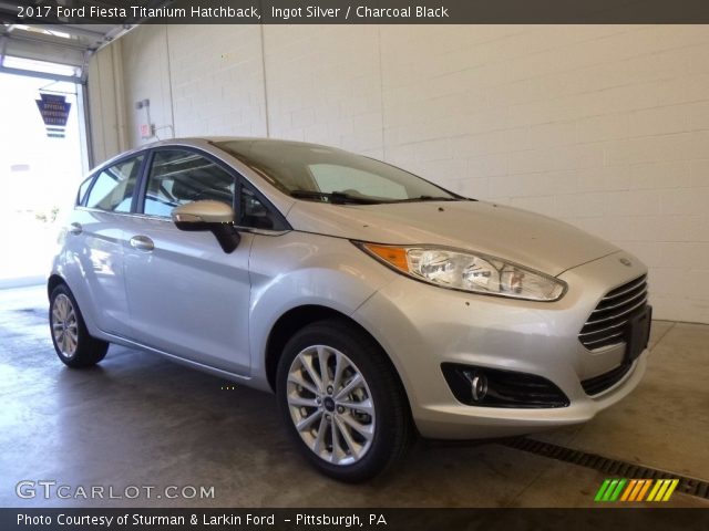 2017 Ford Fiesta Titanium Hatchback in Ingot Silver