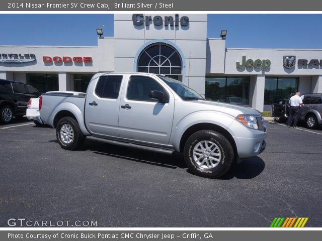 2014 Nissan Frontier SV Crew Cab in Brilliant Silver