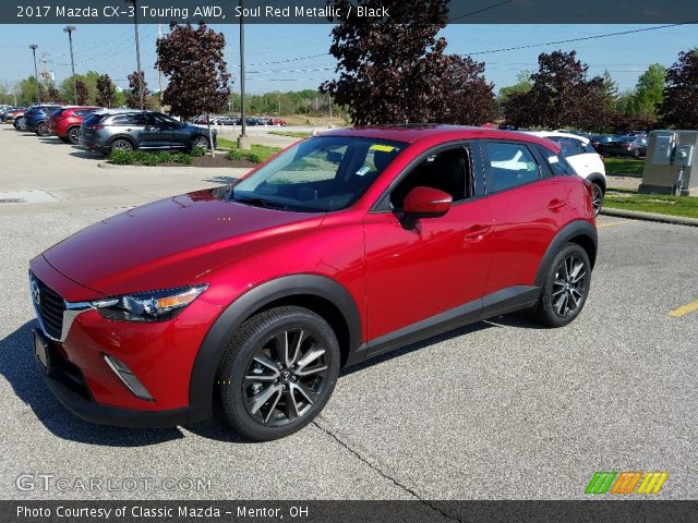 2017 Mazda CX-3 Touring AWD in Soul Red Metallic