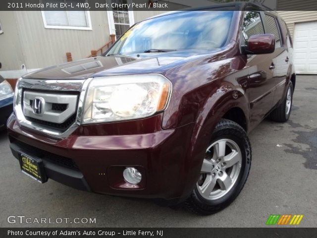 2011 Honda Pilot EX-L 4WD in Dark Cherry Pearl