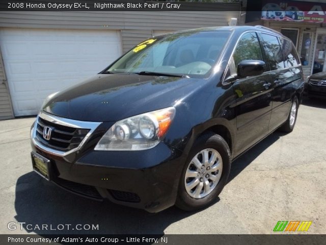 2008 Honda Odyssey EX-L in Nighthawk Black Pearl