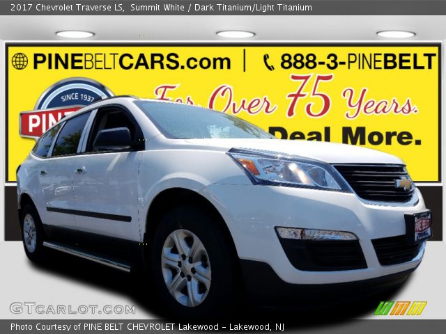 2017 Chevrolet Traverse LS in Summit White