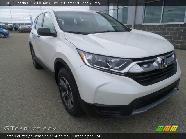 2017 Honda CR-V LX AWD in White Diamond Pearl