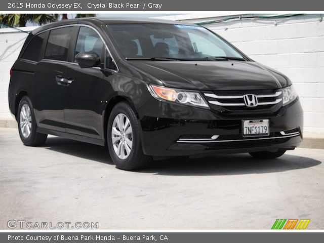 2015 Honda Odyssey EX in Crystal Black Pearl