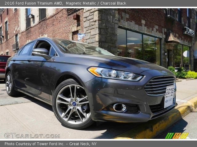 2016 Ford Fusion Titanium AWD in Magnetic Metallic