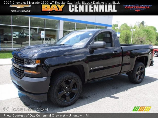 2017 Chevrolet Silverado 1500 WT Regular Cab 4x4 in Black