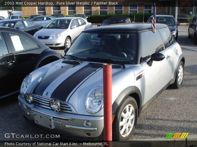 2003 Mini Cooper Hardtop in Pure Silver Metallic