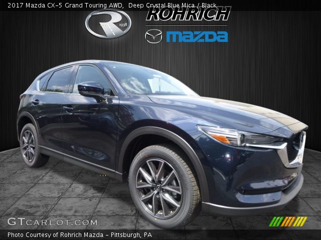 2017 Mazda CX-5 Grand Touring AWD in Deep Crystal Blue Mica