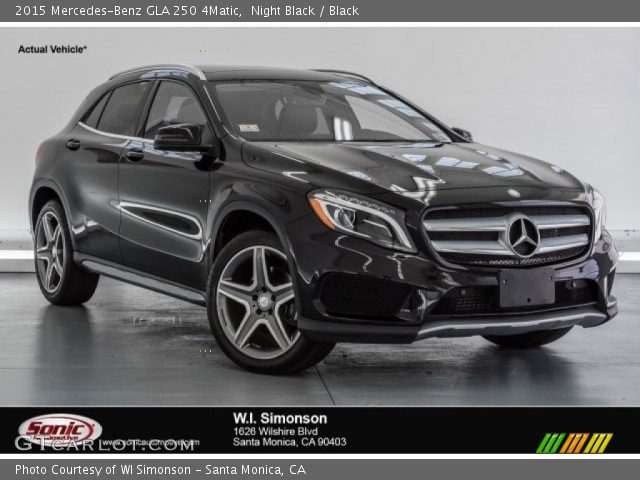 2015 Mercedes-Benz GLA 250 4Matic in Night Black