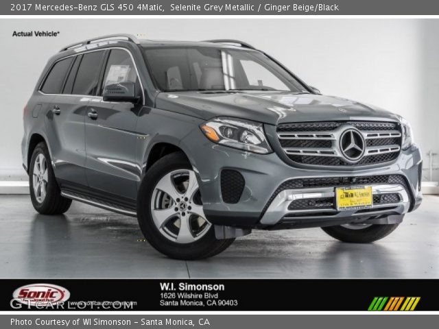 2017 Mercedes-Benz GLS 450 4Matic in Selenite Grey Metallic