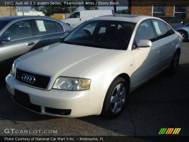 2002 Audi A6 3.0 quattro Sedan in Pearlescent White