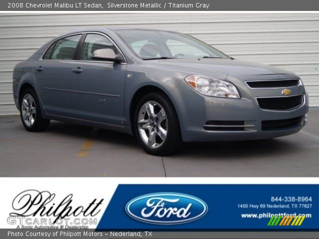 2008 Chevrolet Malibu LT Sedan in Silverstone Metallic