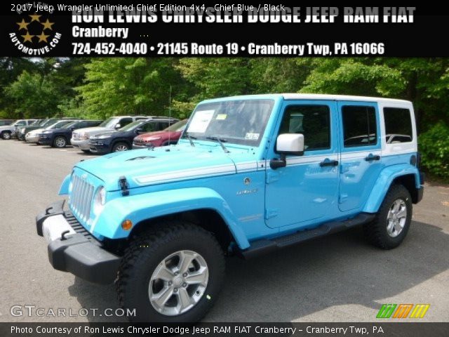 2017 Jeep Wrangler Unlimited Chief Edition 4x4 in Chief Blue