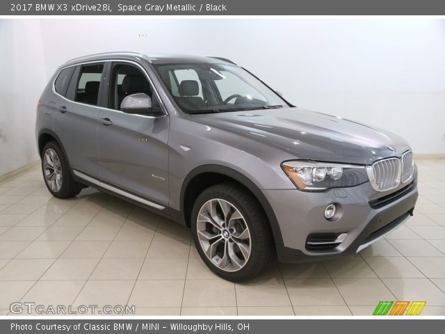 2017 BMW X3 xDrive28i in Space Gray Metallic