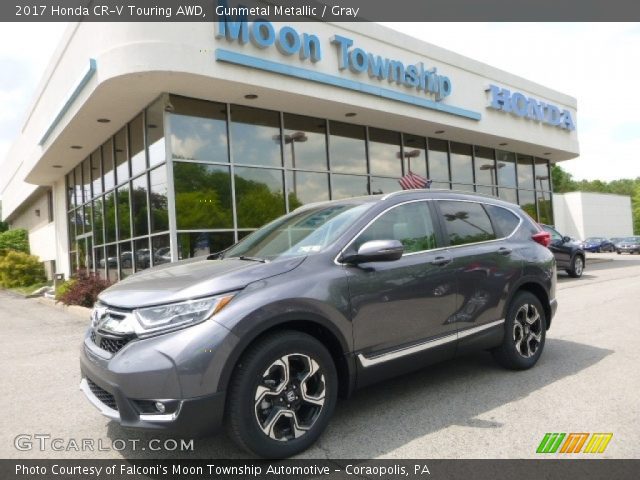 2017 Honda CR-V Touring AWD in Gunmetal Metallic