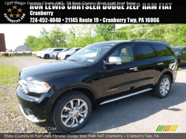 2017 Dodge Durango Citadel AWD in DB Black Crystal