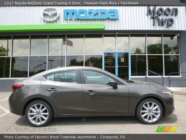 2017 Mazda MAZDA3 Grand Touring 4 Door in Titanium Flash Mica